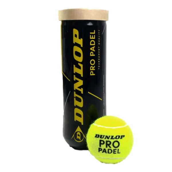 PALLE DA PADEL DUNLOP PRO PADEL CARTONE DA 24 TUBI + 3 OVERGRIP OMAGGIO - immagine 2