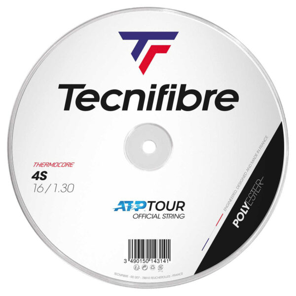 TECNIFIBRE 4S NERO 200 MT CAL. 1.30 MM + 12,2 MT OMAGGIO SET GOBLIN 1.24