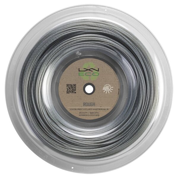 Luxilon Eco Rough Rotolo Di Corde 200m 125 mm + set omaggio 12,2 metri monofilo Clap