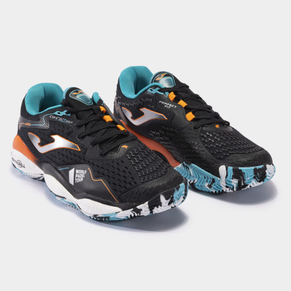 SCARPA JOMA T.SMASH 2301 NEGRO TURQUESA - immagine 2