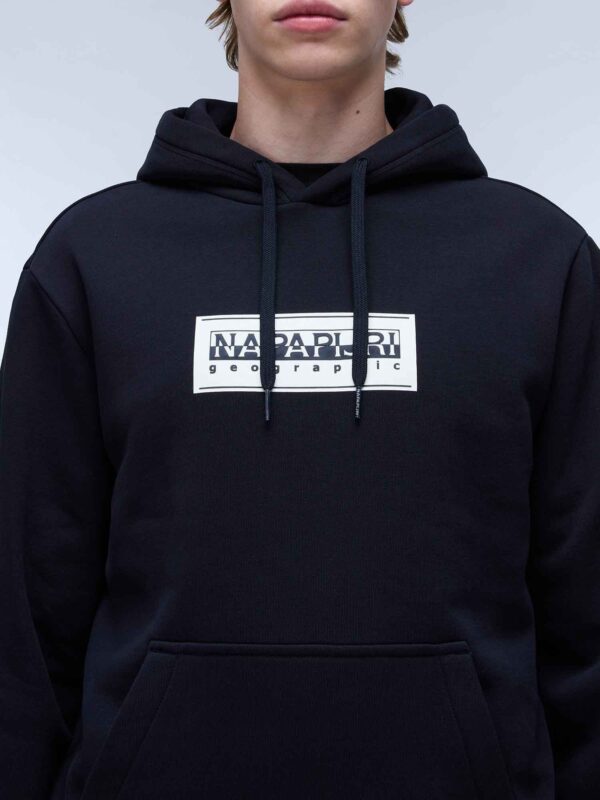Napapijri felpa cappuccio B-BOX LOGO nero - immagine 3