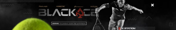 Pro Kennex Black Ace 2024 300 gr manico 3 0300113 - immagine 2