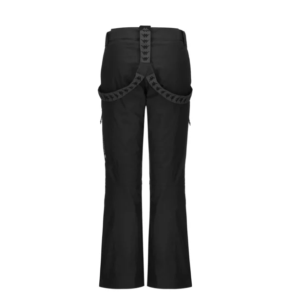 KAPPA PANTALONE SCI 8CENTO 834 DONNA NERO - immagine 2