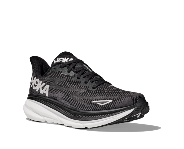 HOKA CLIFTON 9 UOMO 1127895-BWHT + OMAGGIO