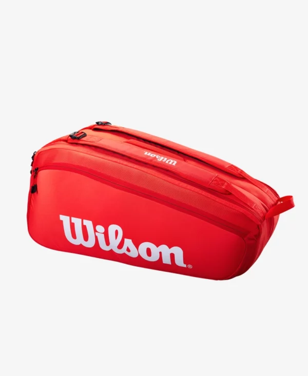 BORSA WILSON Super Tour da 9 racchette RED ROSSA + OMAGGIO