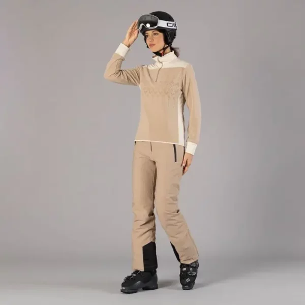 CMP COMPLETO SCI DONNA GIACCA 34W4426 + PANTA  34W4476 COLORE SESAMO - immagine 7