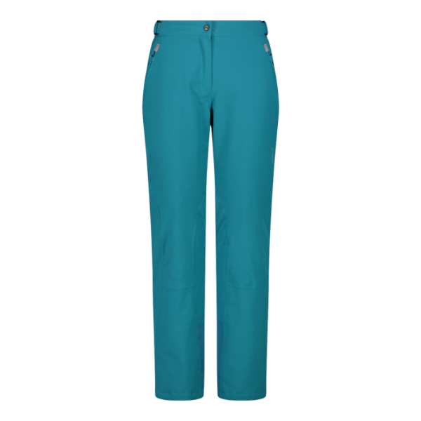 CMP Pantaloni sci stretch Clima Protect da donna colore Teal 3W18596N-E867