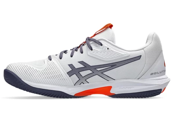 SCARPE ASICS SOLUTION SPEED FF 3 CLAY WHITE/GREYISH PURPLE - immagine 3