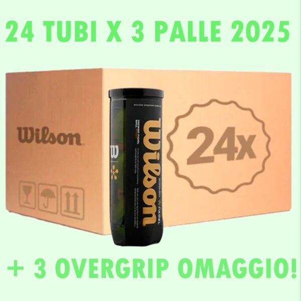 WILSON PREMIER PADEL SPEED 24 TUBI