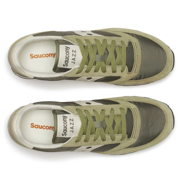 SCARPE SAUCONY JAZZ ORIGINAL - OLIVE/OFF WHITE