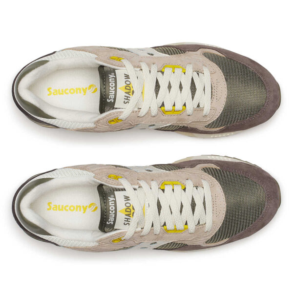 SCARPE SAUCONY SHADOW 5000 - GREEN/OFF WHITE