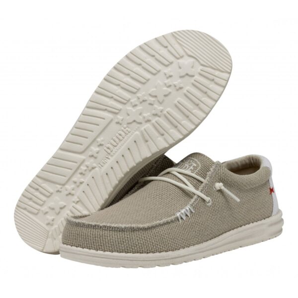SCARPE HEYDUDE WALLY BRAIDED OFF WHT (OFF WHITE) - immagine 6