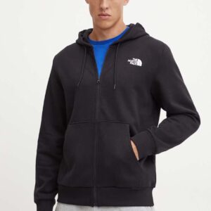 NORTH FACE UOMO M SIMPLE DOME FULL ZIP HO BLACK