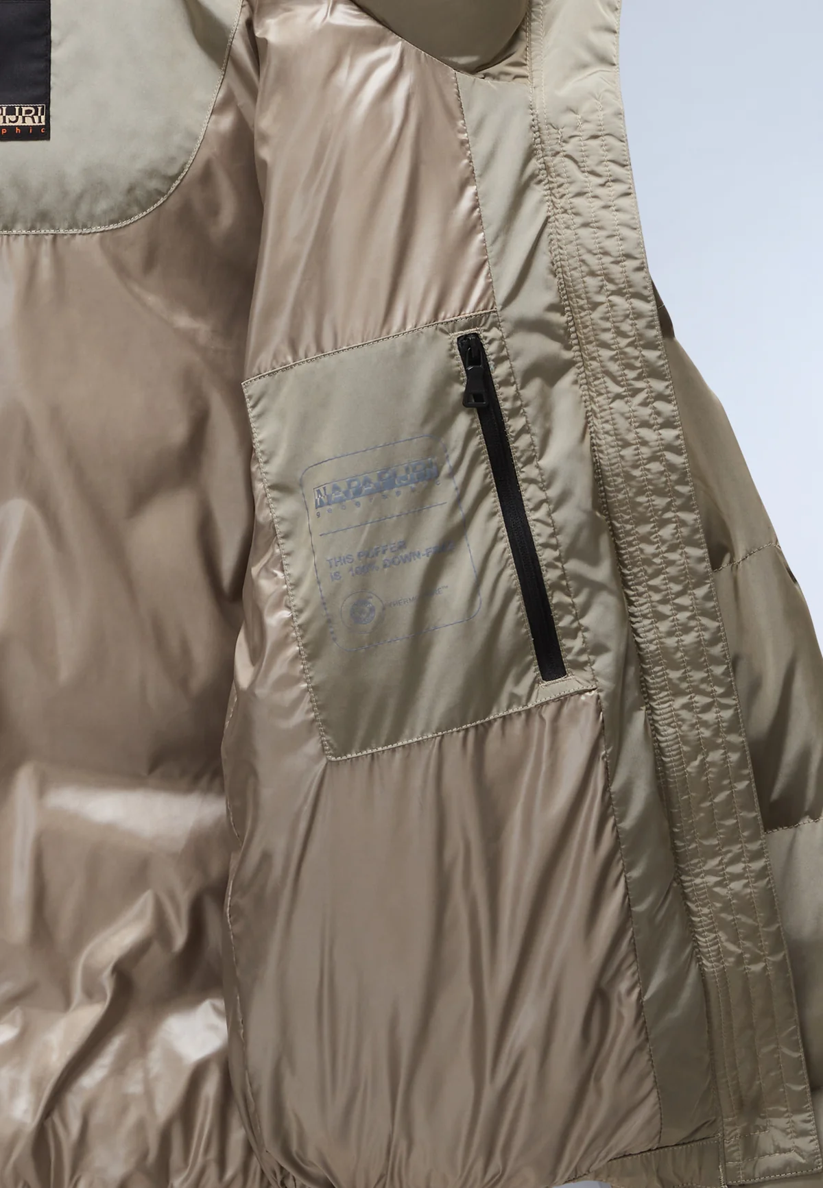 GIACCA NAPAPIJRI GLANE DONNA COLORE BEIGE 10 GIACCA NAPAPIJRI GLANE DONNA COLORE BEIGE - immagine 10