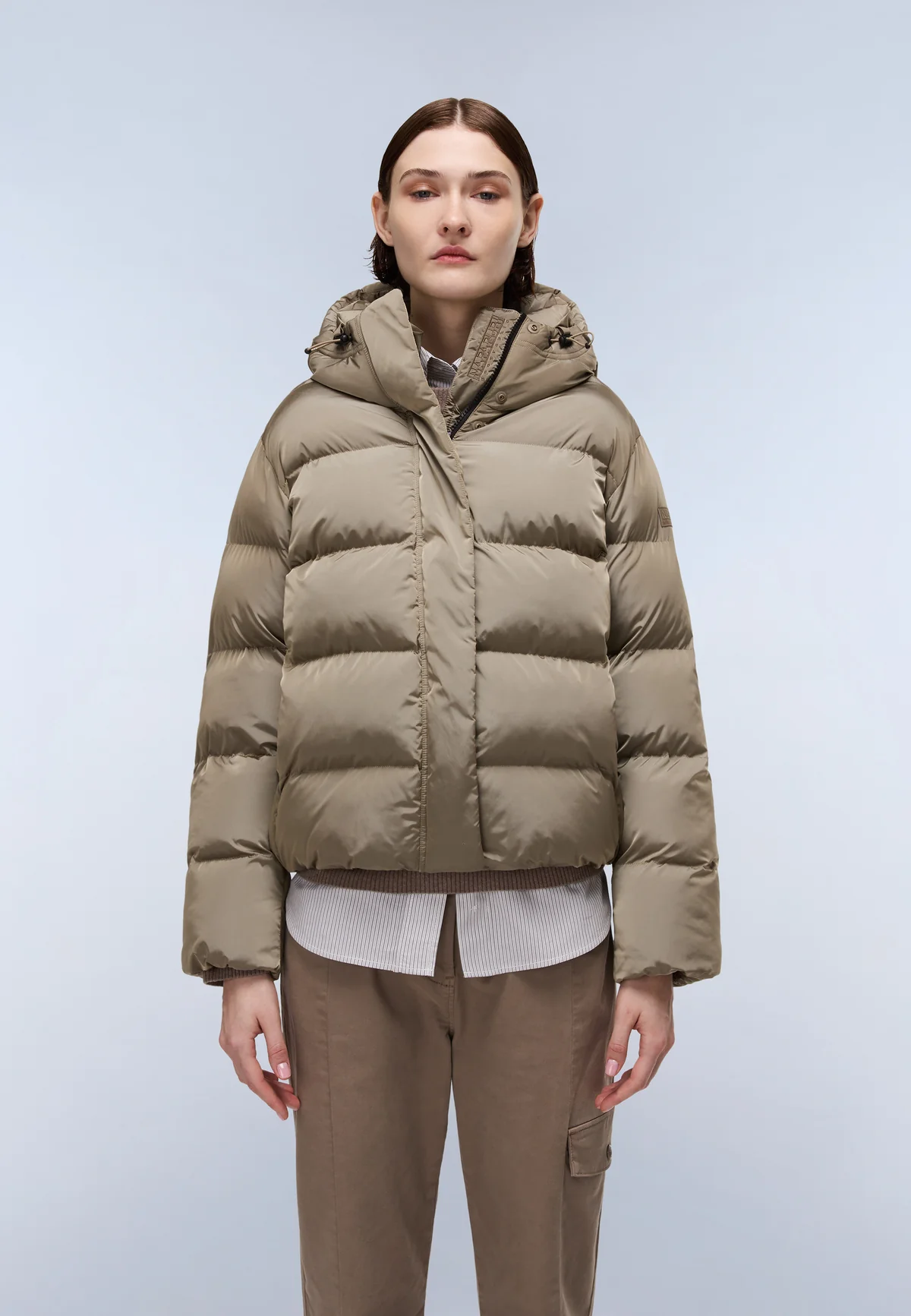 GIACCA NAPAPIJRI GLANE DONNA COLORE BEIGE 4 GIACCA NAPAPIJRI GLANE DONNA COLORE BEIGE - immagine 4