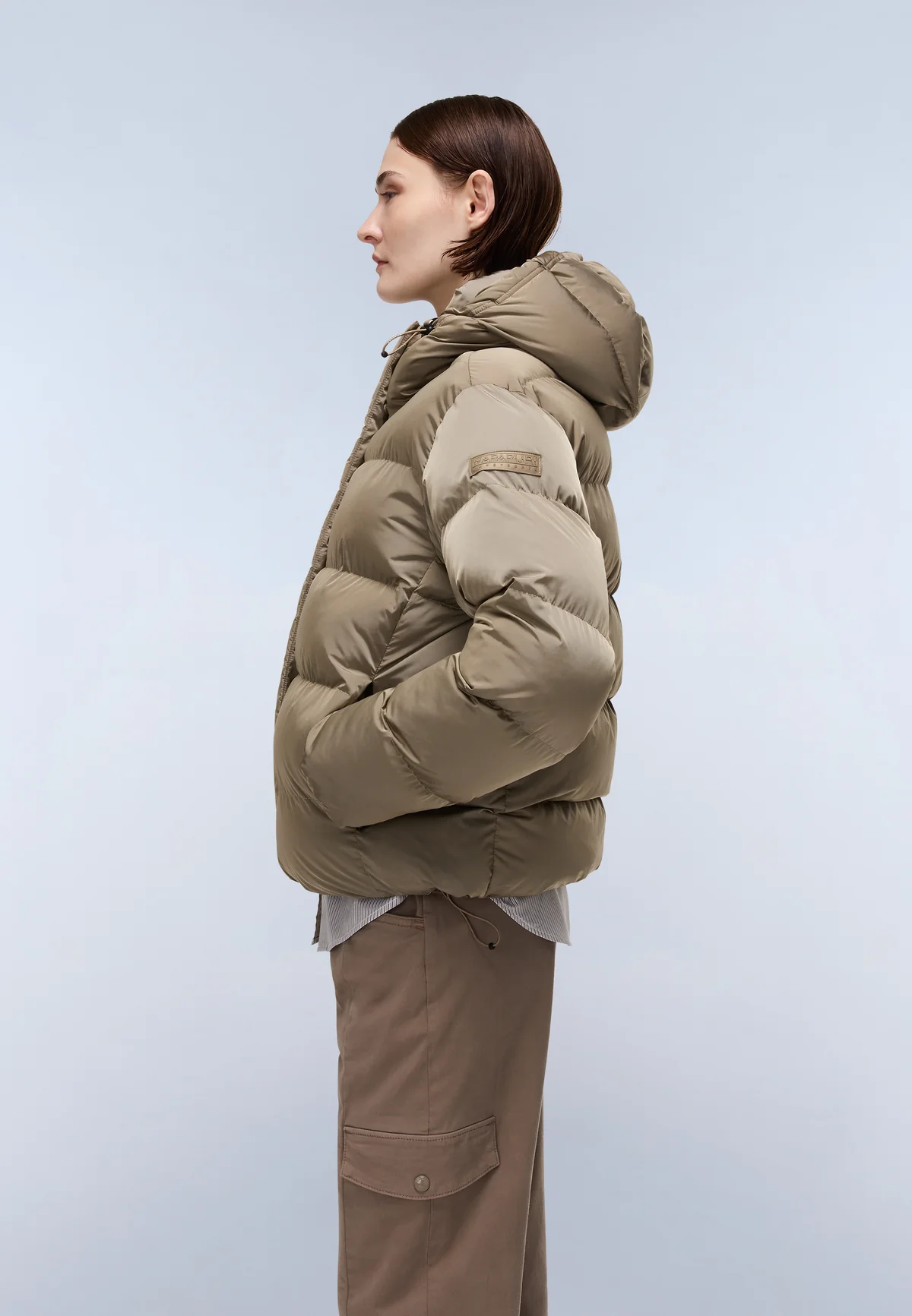 GIACCA NAPAPIJRI GLANE DONNA COLORE BEIGE 5 GIACCA NAPAPIJRI GLANE DONNA COLORE BEIGE - immagine 5