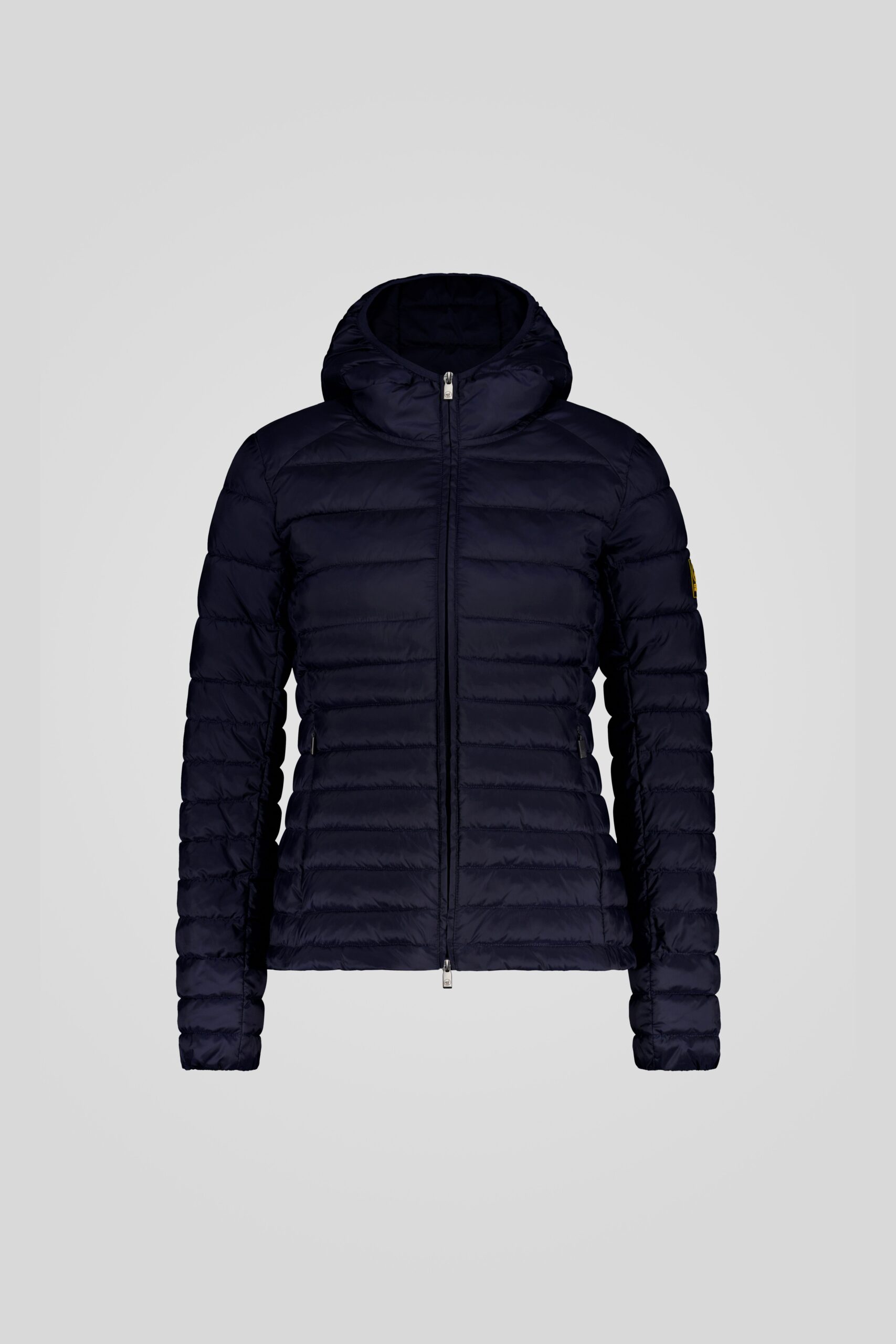 PIUMINO DONNA CIESSE PIUMINI FLORA CON CAPPUCCIO BLU SCURO 5 PIUMINO DONNA CIESSE PIUMINI FLORA CON CAPPUCCIO BLU SCURO - immagine 5