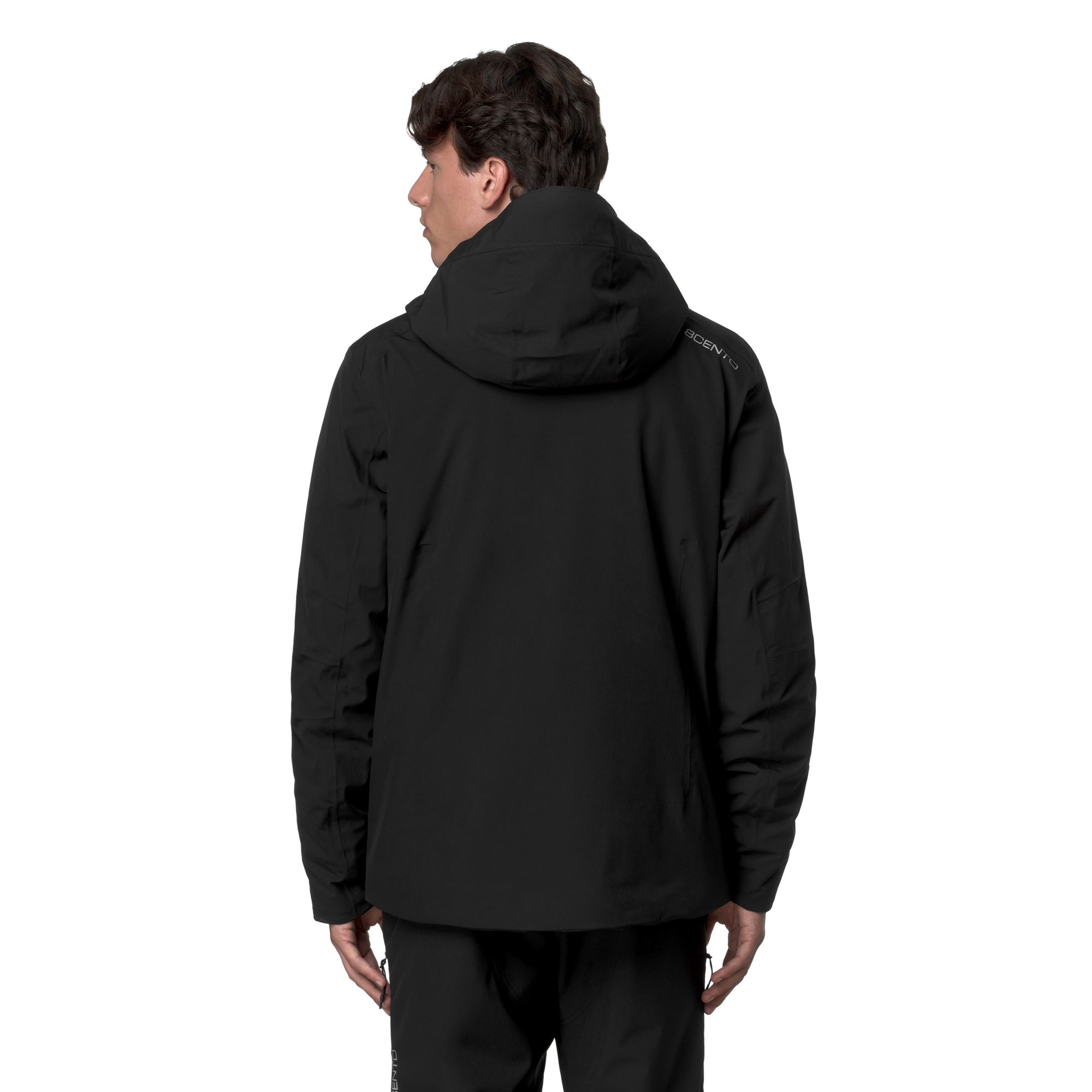 GIACCA KAPPA SCI 8CENTO 806 UOMO NERO 2025/2026 7 GIACCA KAPPA SCI 8CENTO 806 UOMO NERO 2025/2026 - immagine 7