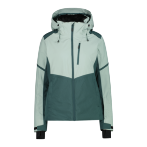 Giacca da sci CMP in twill da donna 35W0156 colore JADE-TREK GREEN8