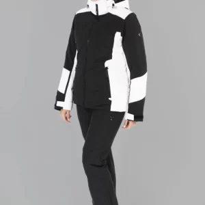 COMPLETO SCI AST DONNA COLORE NERO/BIANCO 2025/2026