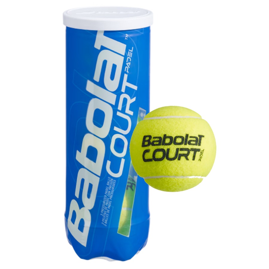 Babolat Court Padel Cartone da 24 Tubi 3 Palle + OMAGGIO 3 Babolat Court Padel Cartone da 24 Tubi 3 Palle + OMAGGIO - immagine 3