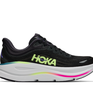 Scarpe Hoka M BONDI 9 uomo colore BLACK / NEON YUZU 1162011-BNNY