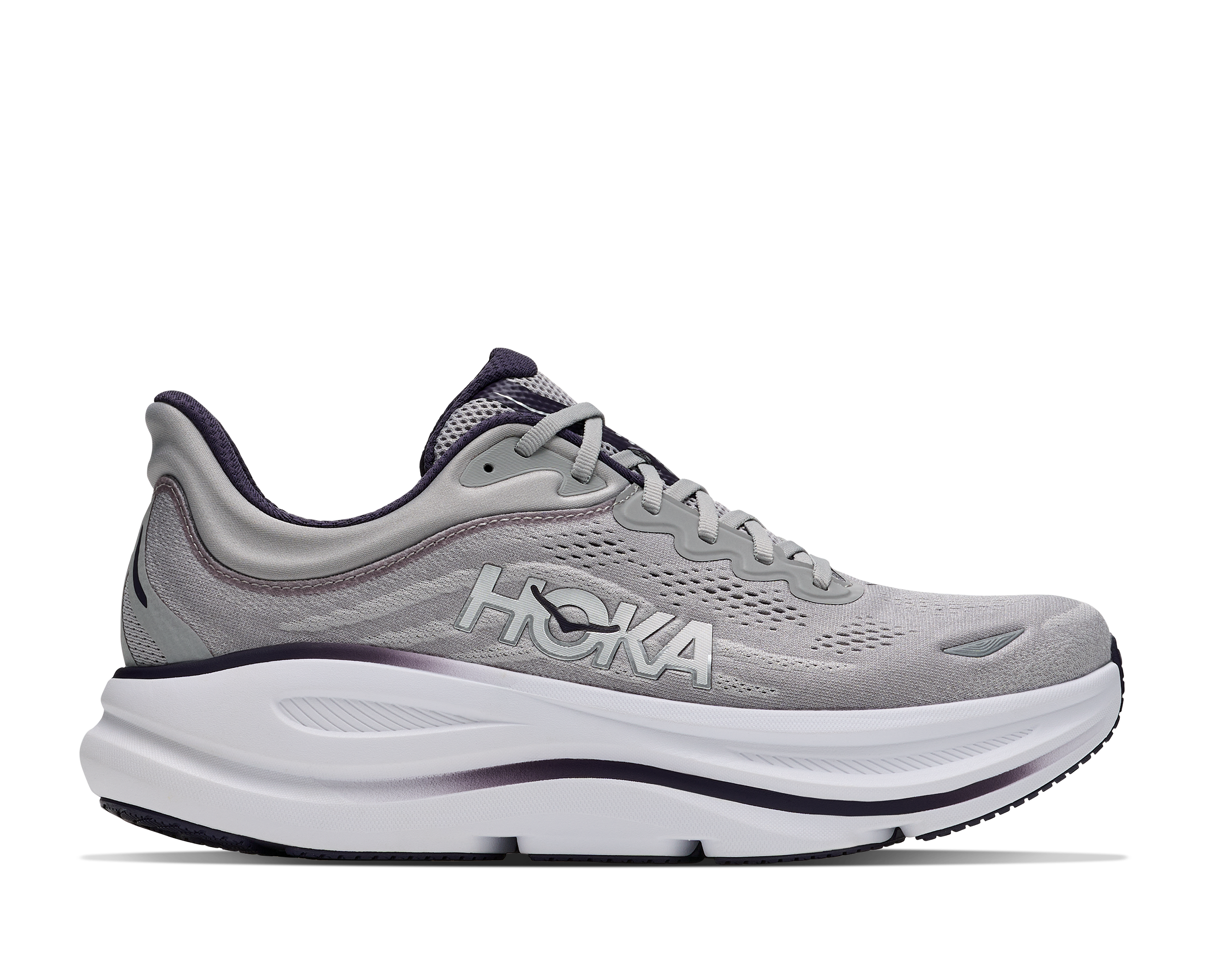 Scarpe Hoka M BONDI 9 uomo colore STELLAR GREY / SQUID INK 1162011-SYSQ