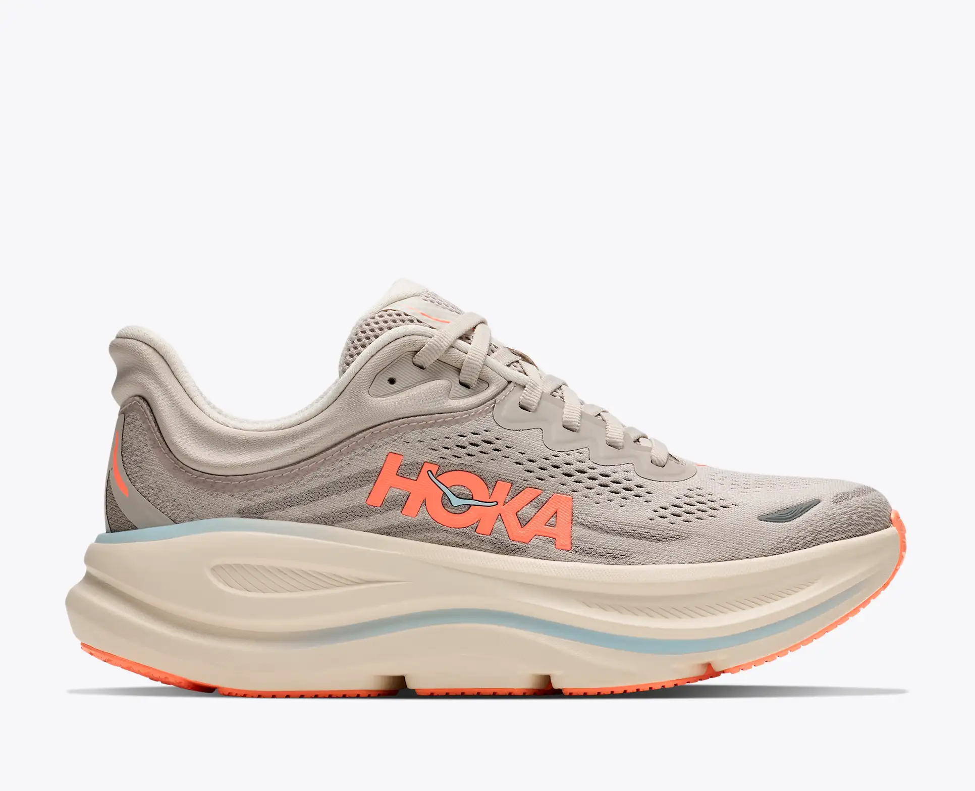 SCARPE HOKA DONNA W BONDI 9 RIVER ROCK GREY / MINER + OMAGGIO 1 SCARPE HOKA DONNA W BONDI 9 RIVER ROCK GREY / MINER + OMAGGIO
