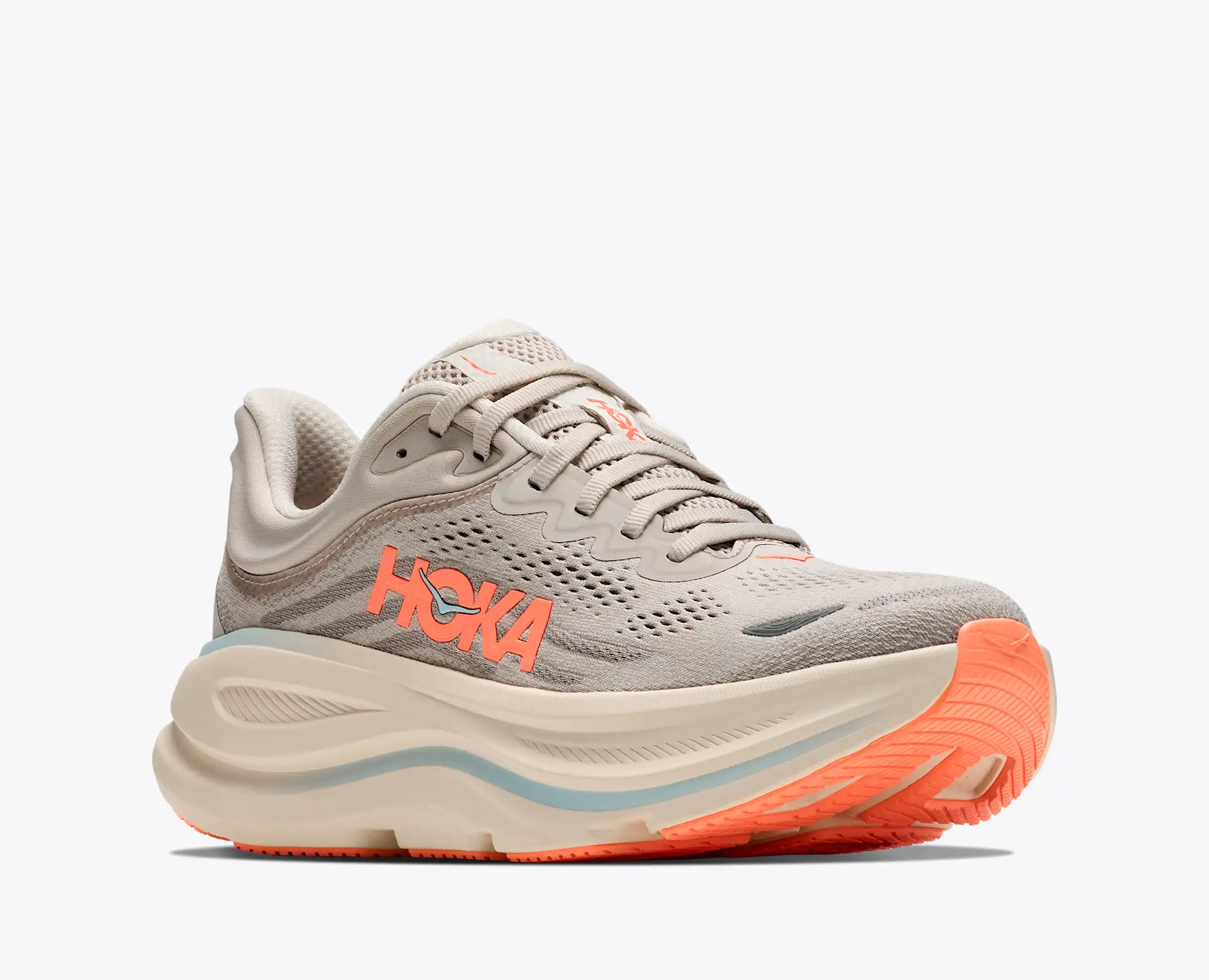SCARPE HOKA DONNA W BONDI 9 RIVER ROCK GREY / MINER + OMAGGIO 6 SCARPE HOKA DONNA W BONDI 9 RIVER ROCK GREY / MINER + OMAGGIO - immagine 6