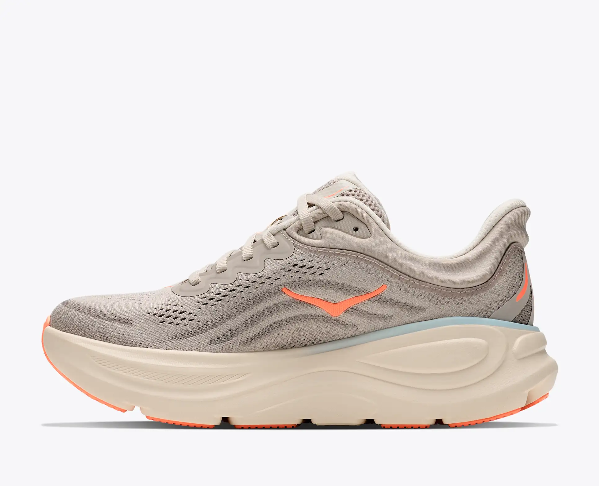 SCARPE HOKA DONNA W BONDI 9 RIVER ROCK GREY / MINER + OMAGGIO 8 SCARPE HOKA DONNA W BONDI 9 RIVER ROCK GREY / MINER + OMAGGIO - immagine 8