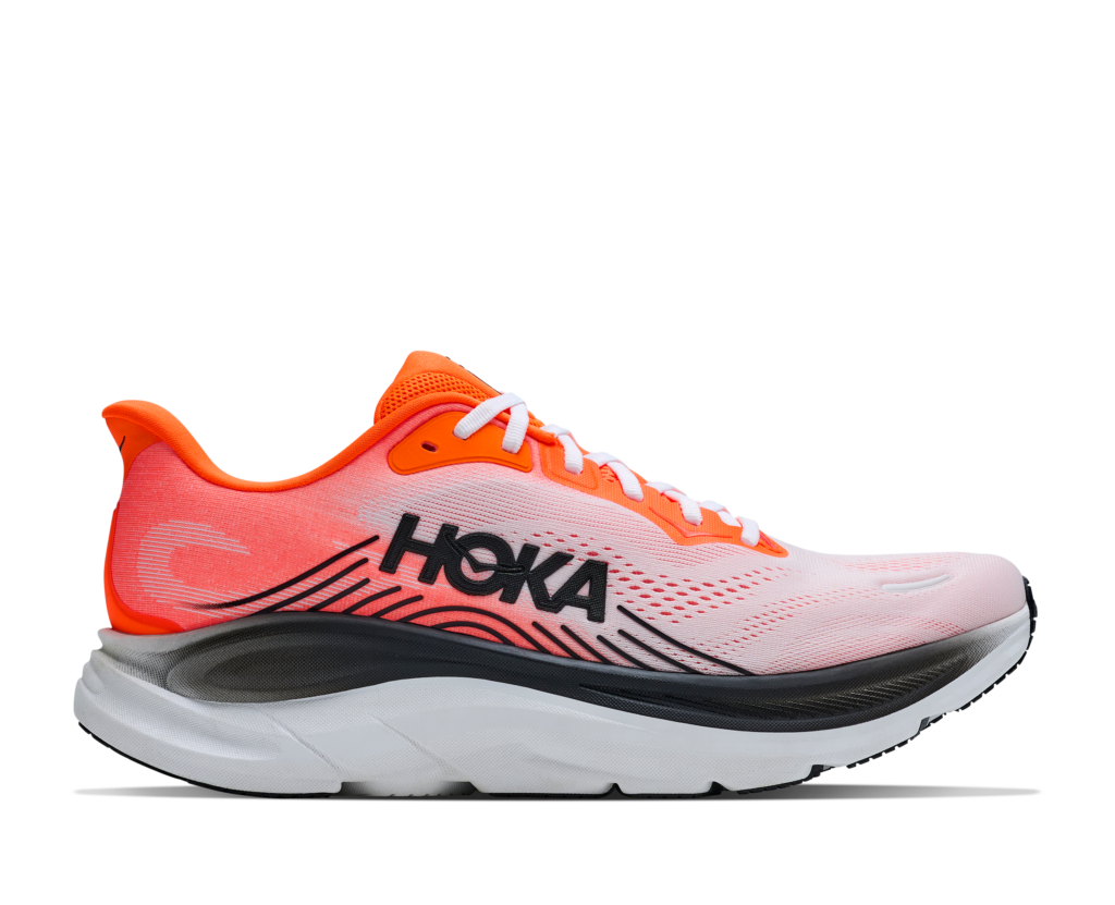 Scarpe Hoka Clifton 11 uomo TANGERINE / FROST + omaggio