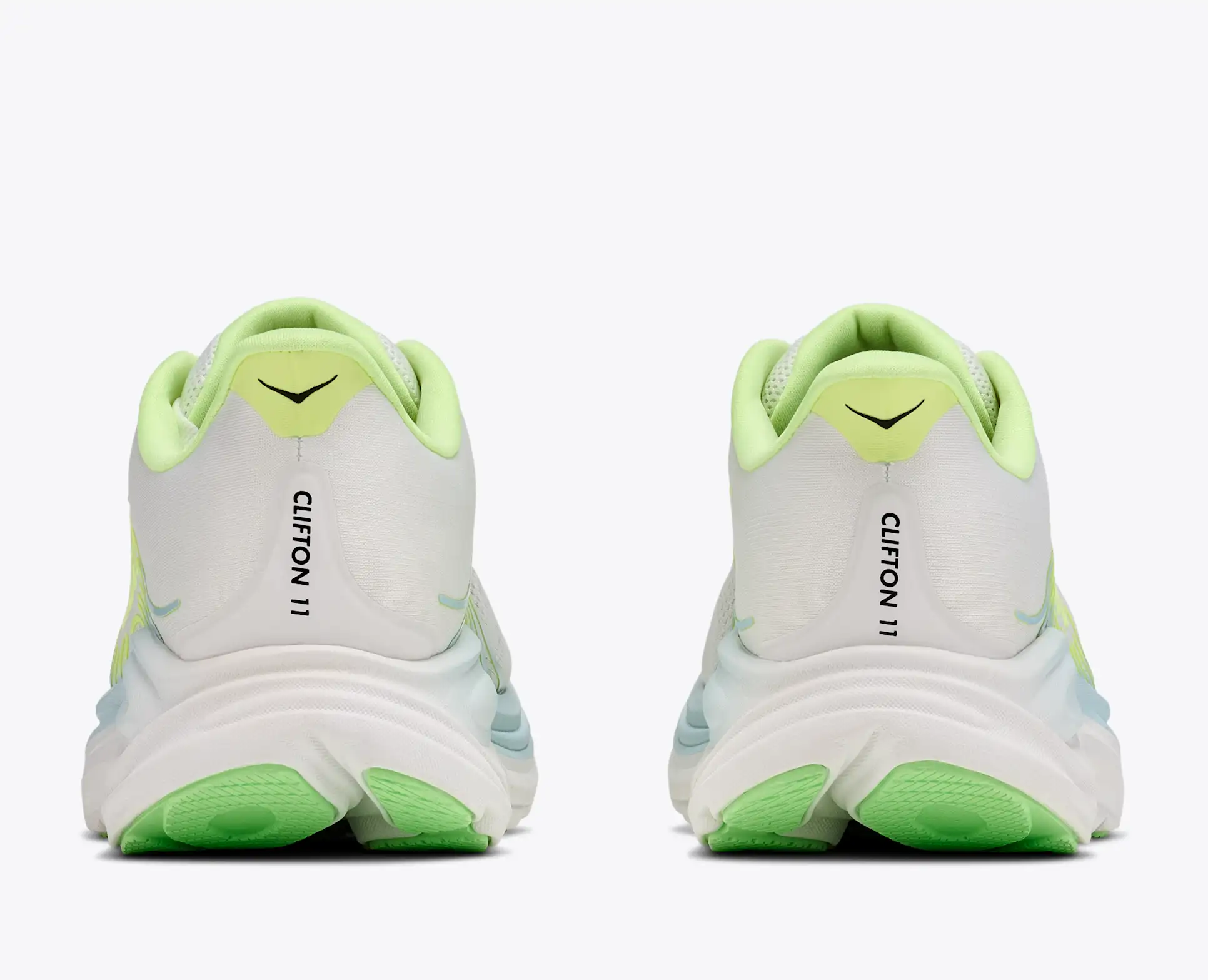 Scarpe Hoka donna W Clifton 11 Frost / Neon Yuzu + omaggio 4 Scarpe Hoka donna W Clifton 11 Frost / Neon Yuzu + omaggio - immagine 4