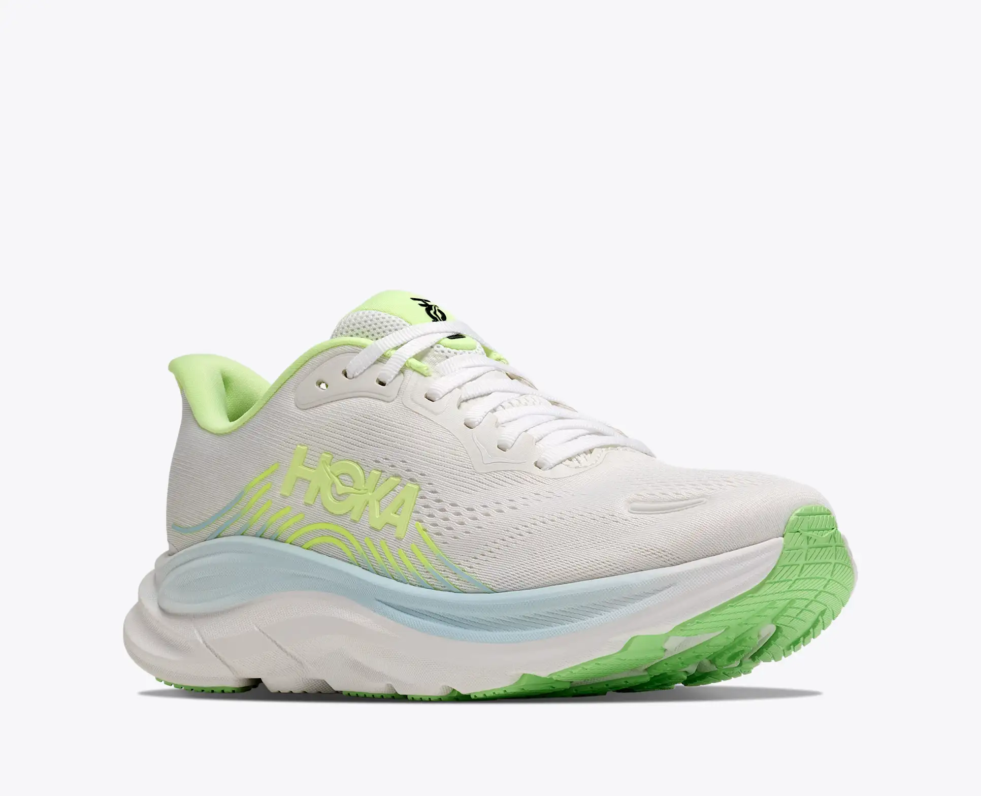 Scarpe Hoka donna W Clifton 11 Frost / Neon Yuzu + omaggio 5 Scarpe Hoka donna W Clifton 11 Frost / Neon Yuzu + omaggio - immagine 5