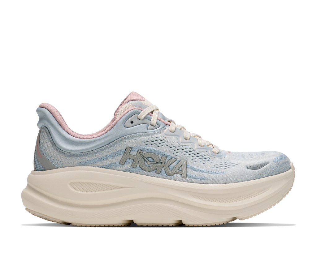 SNEAKERS AREA 11 Scarpe Hoka W BONDI 9 GLM donna colore ALABASTER / MINERALBLUE 1179195-ATRM