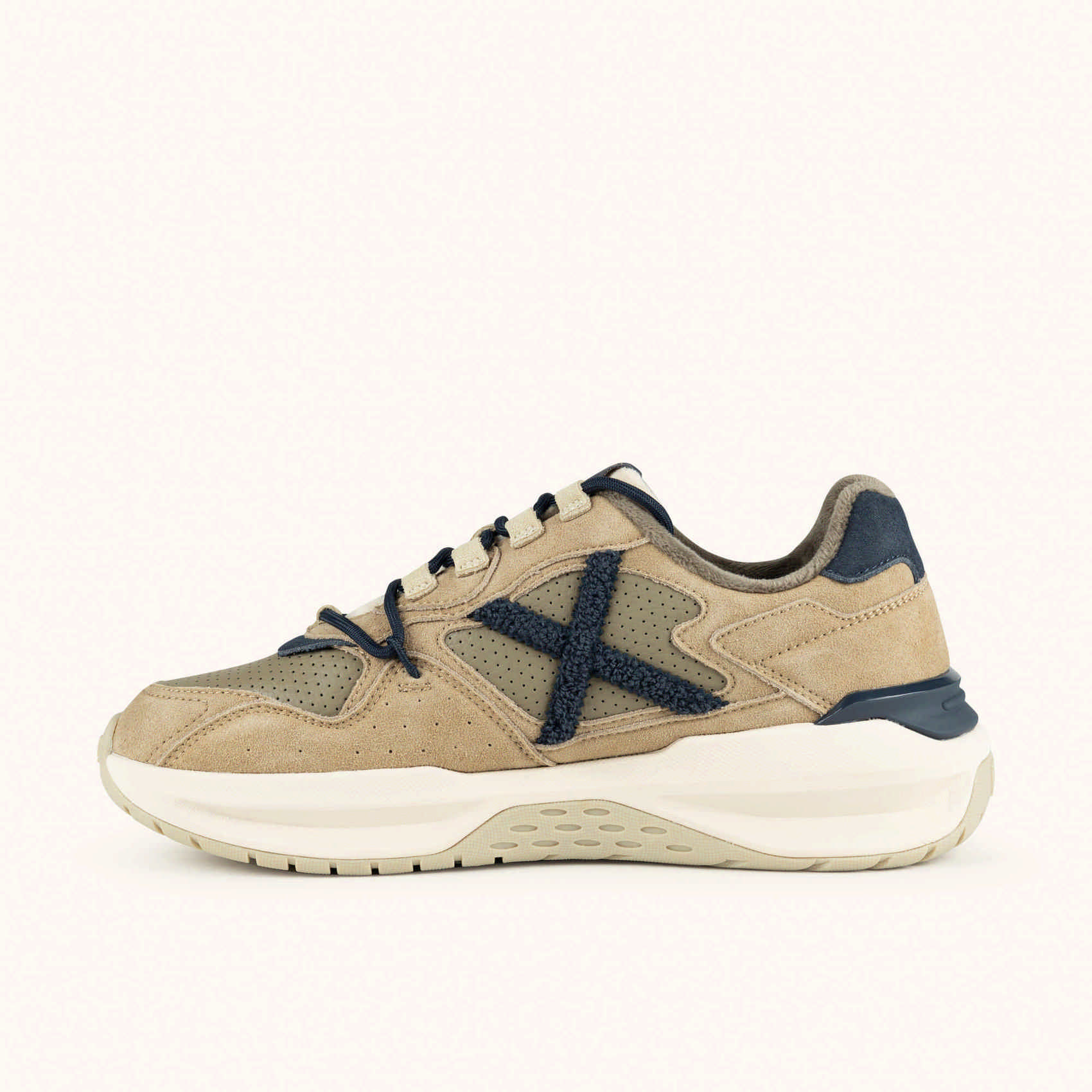 Scarpe Uomo MUNICH NEXA 26 Beige, Blu navy e Oliva 3 Scarpe Uomo MUNICH NEXA 26 Beige, Blu navy e Oliva - immagine 3