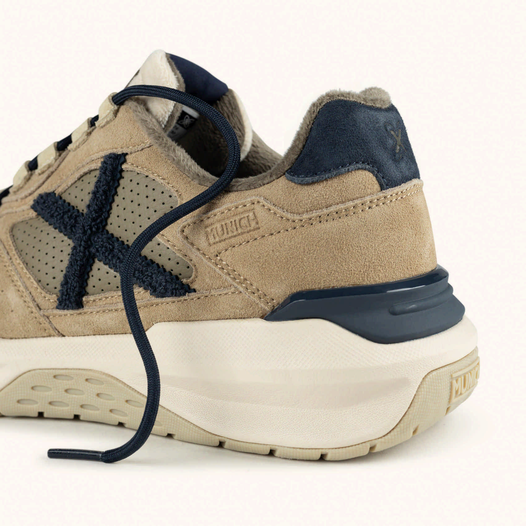 Scarpe Uomo MUNICH NEXA 26 Beige, Blu navy e Oliva 2 Scarpe Uomo MUNICH NEXA 26 Beige, Blu navy e Oliva - immagine 2