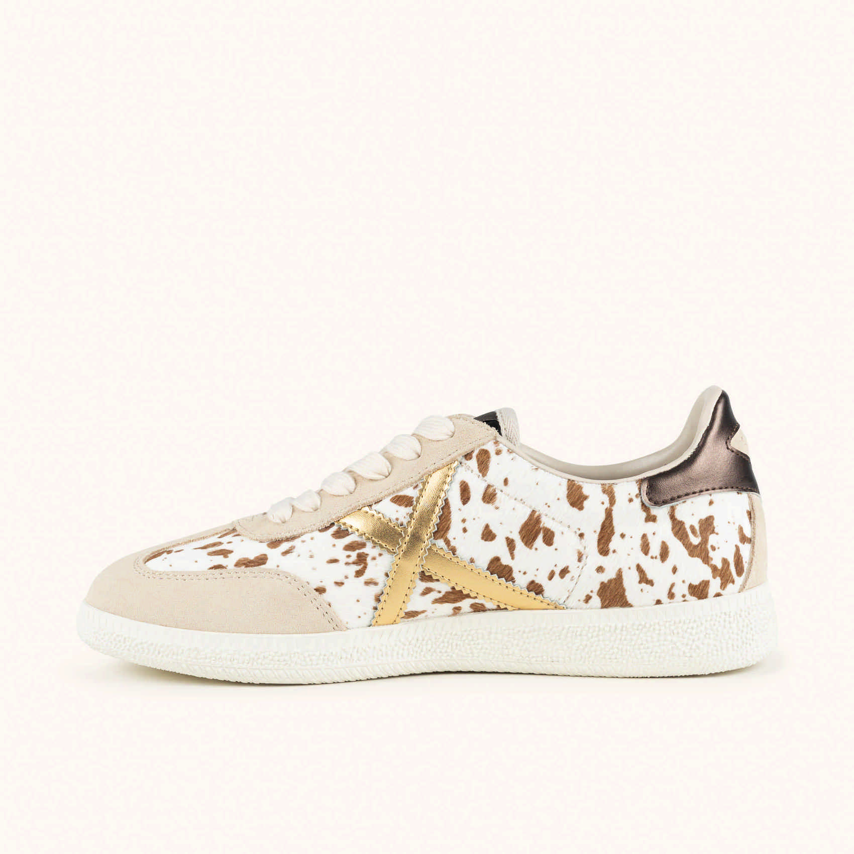 Scarpe donna MUNICH BARRU 243 Sneakers dallo stile urbano Beige, Oro e Marrone 3 Scarpe donna MUNICH BARRU 243 Sneakers dallo stile urbano Beige, Oro e Marrone - immagine 3