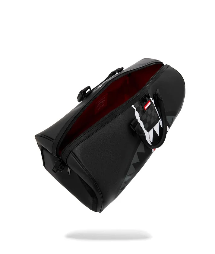 Borsa Sprayground CENTER RIP REVEALING GRAY CHECK MINI DUFFLE NERO 8 Borsa Sprayground CENTER RIP REVEALING GRAY CHECK MINI DUFFLE NERO - immagine 8