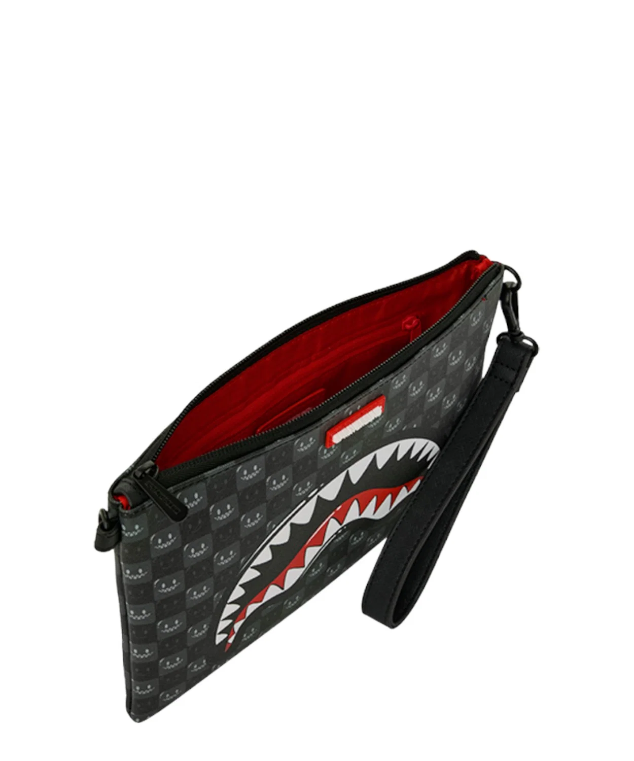 SPRAYGROUND SHARK IN PARIS WTF BUBBLY BLACK CLUTCHE CROSS 5 SPRAYGROUND SHARK IN PARIS WTF BUBBLY BLACK CLUTCHE CROSS - immagine 5