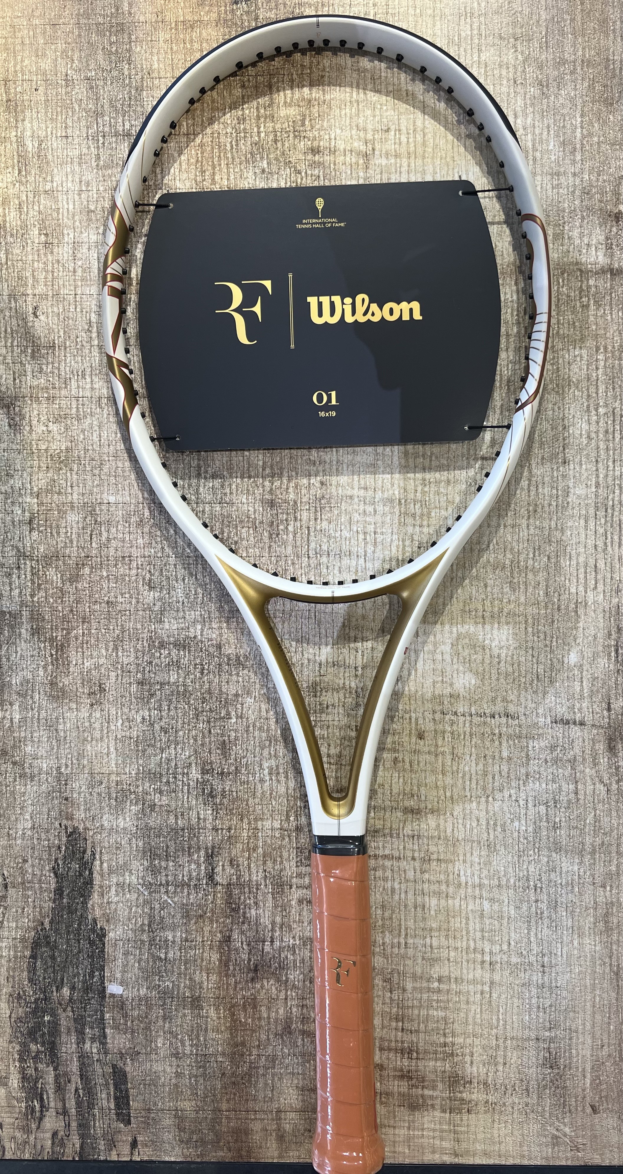 Racchetta da tennis Wilson Rf 01 PRO Hall Of Fame manico 3 limited edition + omaggio 5 Racchetta da tennis Wilson Rf 01 PRO Hall Of Fame manico 3 limited edition + omaggio - immagine 5