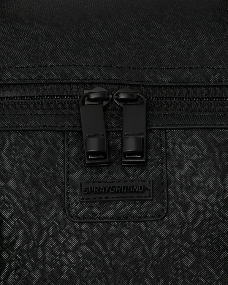 BORSA SPRAYGROUND BLACKED OUT EMBOSSED GOLD TOOTH DUFFLE 5 BORSA SPRAYGROUND BLACKED OUT EMBOSSED GOLD TOOTH DUFFLE - immagine 5