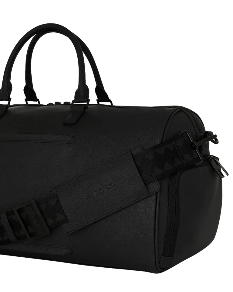 BORSA SPRAYGROUND BLACKED OUT EMBOSSED GOLD TOOTH DUFFLE 4 BORSA SPRAYGROUND BLACKED OUT EMBOSSED GOLD TOOTH DUFFLE - immagine 4