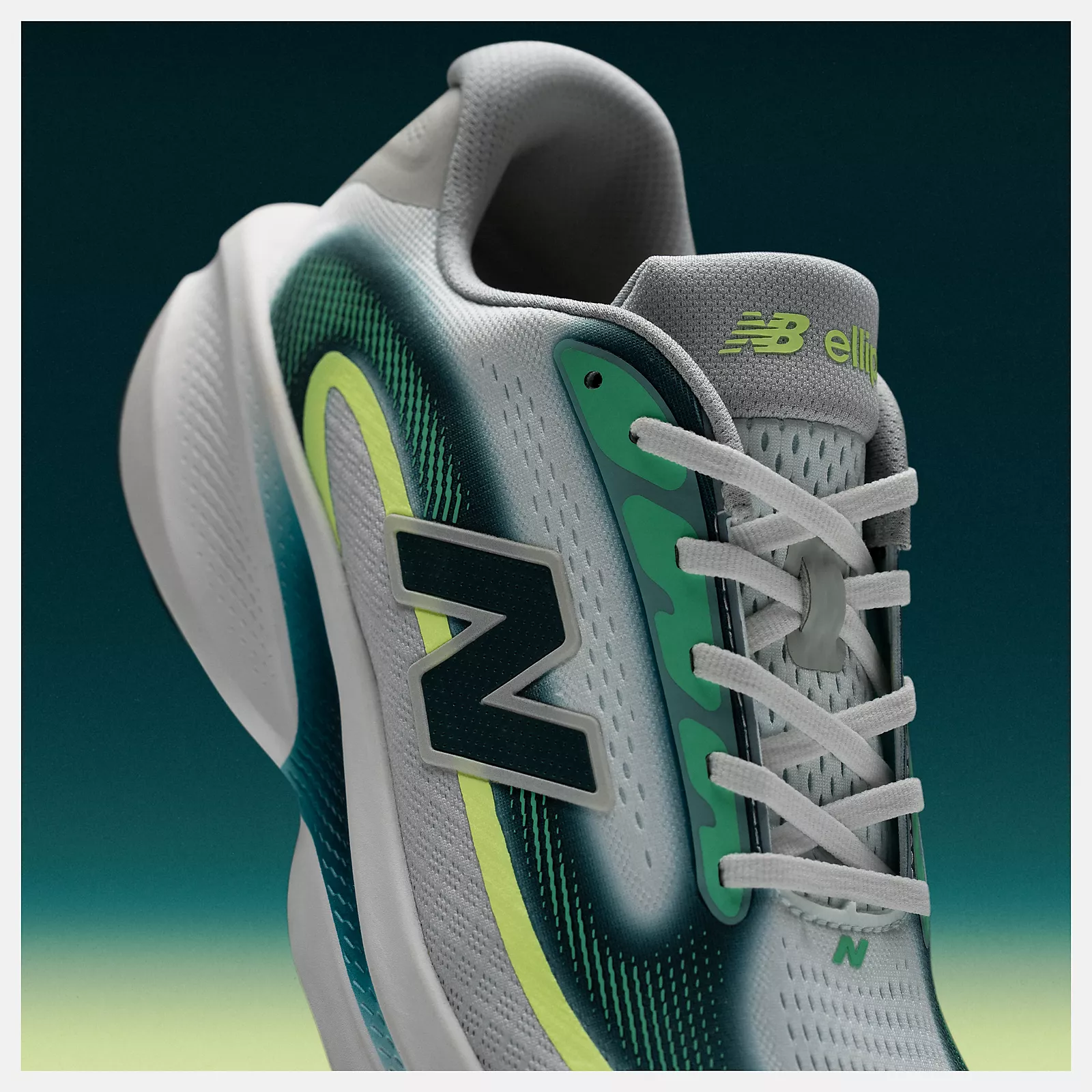 Scarpe New Balance uomo Ellipse v1 grigio verde running + omaggio 2 Scarpe New Balance uomo Ellipse v1 grigio verde running + omaggio - immagine 2