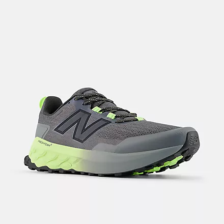 SCARPE NEW BALANCE UOMO Garoé V2 RUNNING TRAIL COLORE GRIGIO CON LIME 2 SCARPE NEW BALANCE UOMO Garoé V2 RUNNING TRAIL COLORE GRIGIO CON LIME - immagine 2