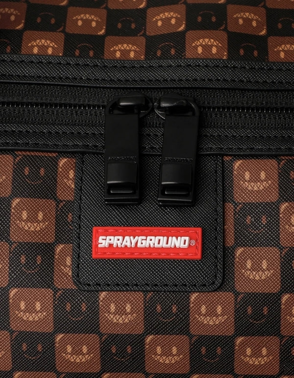 BORSA SPRAYGROUND SHARKS IN PARIS WTF BUBBLE BROWN CHECK DUFFLE 3 BORSA SPRAYGROUND SHARKS IN PARIS WTF BUBBLE BROWN CHECK DUFFLE - immagine 3