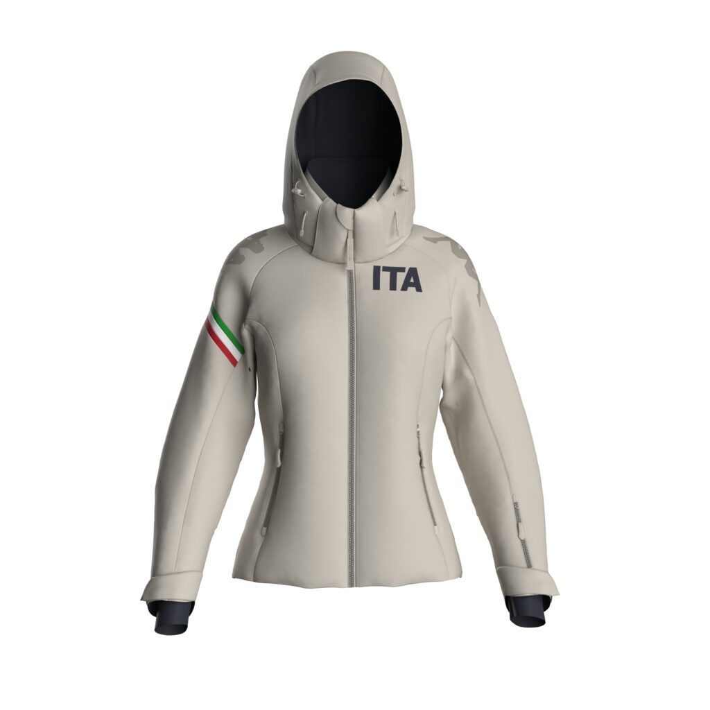 GIACCA SCI DONNA KAPPA 6CENTO 652Y ITA BEIGE STONE