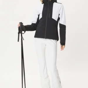 GIACCA SCI DONNA RH+ Megeve W Jacket NERO BIANCO