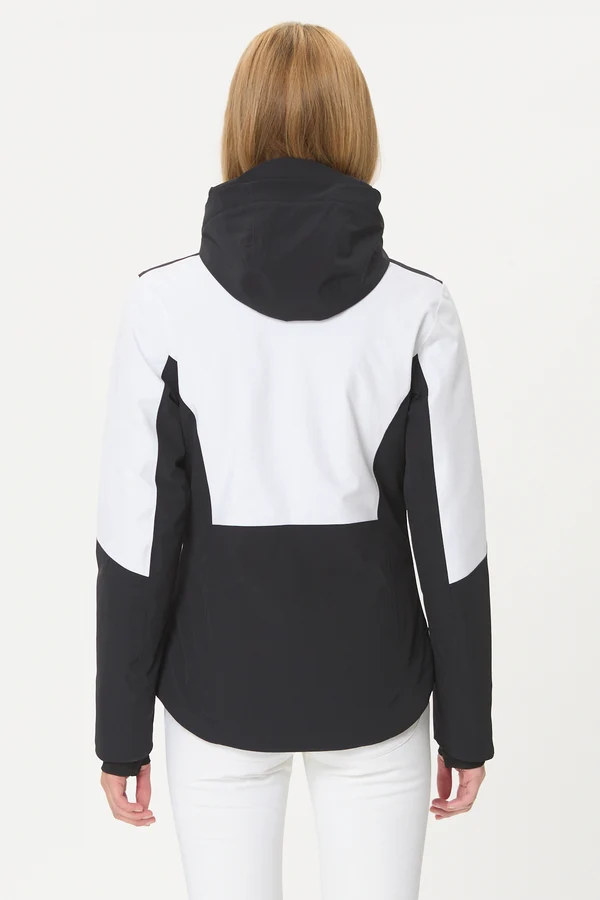 GIACCA SCI DONNA RH+ Megeve W Jacket NERO BIANCO 4 GIACCA SCI DONNA RH+ Megeve W Jacket NERO BIANCO - immagine 4