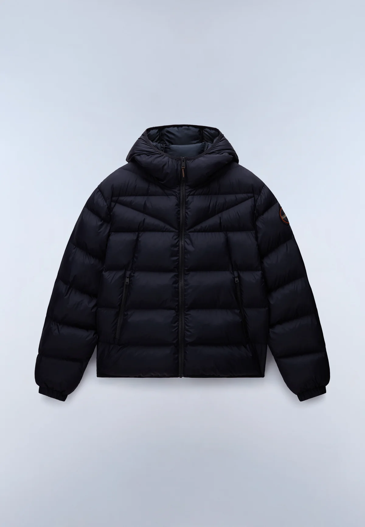 Piumino con Cappuccio Napapijri Molveno uomo nero (NMHN) 2 Piumino con Cappuccio Napapijri Molveno uomo nero (NMHN) - immagine 2