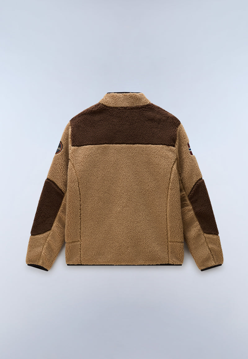 Pile uomo con Zip Napapijri Yupik Multicolour M4E (NYFC) 7 Pile uomo con Zip Napapijri Yupik Multicolour M4E (NYFC) - immagine 7